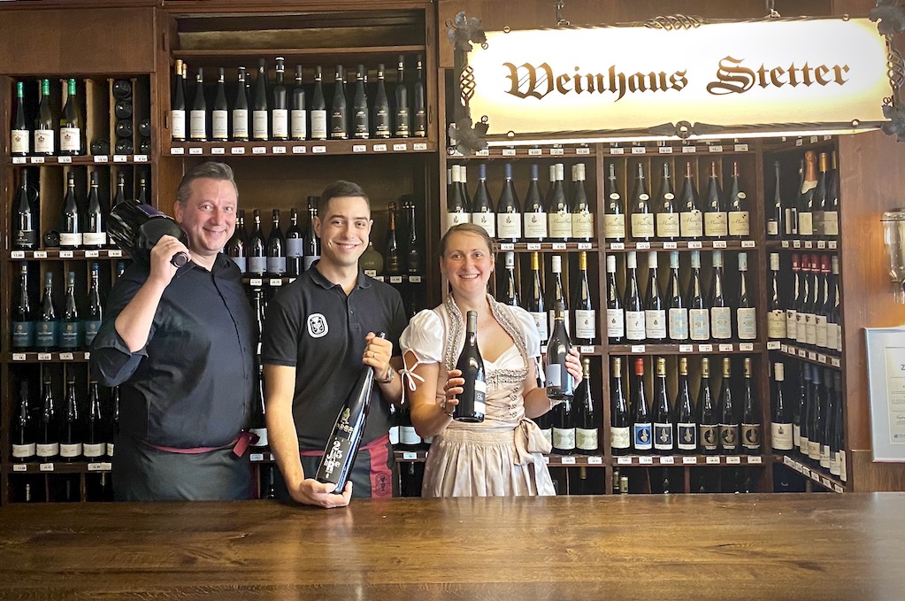 Das Weinhaus Stetter Team Andreas Scherle Daniel Erne